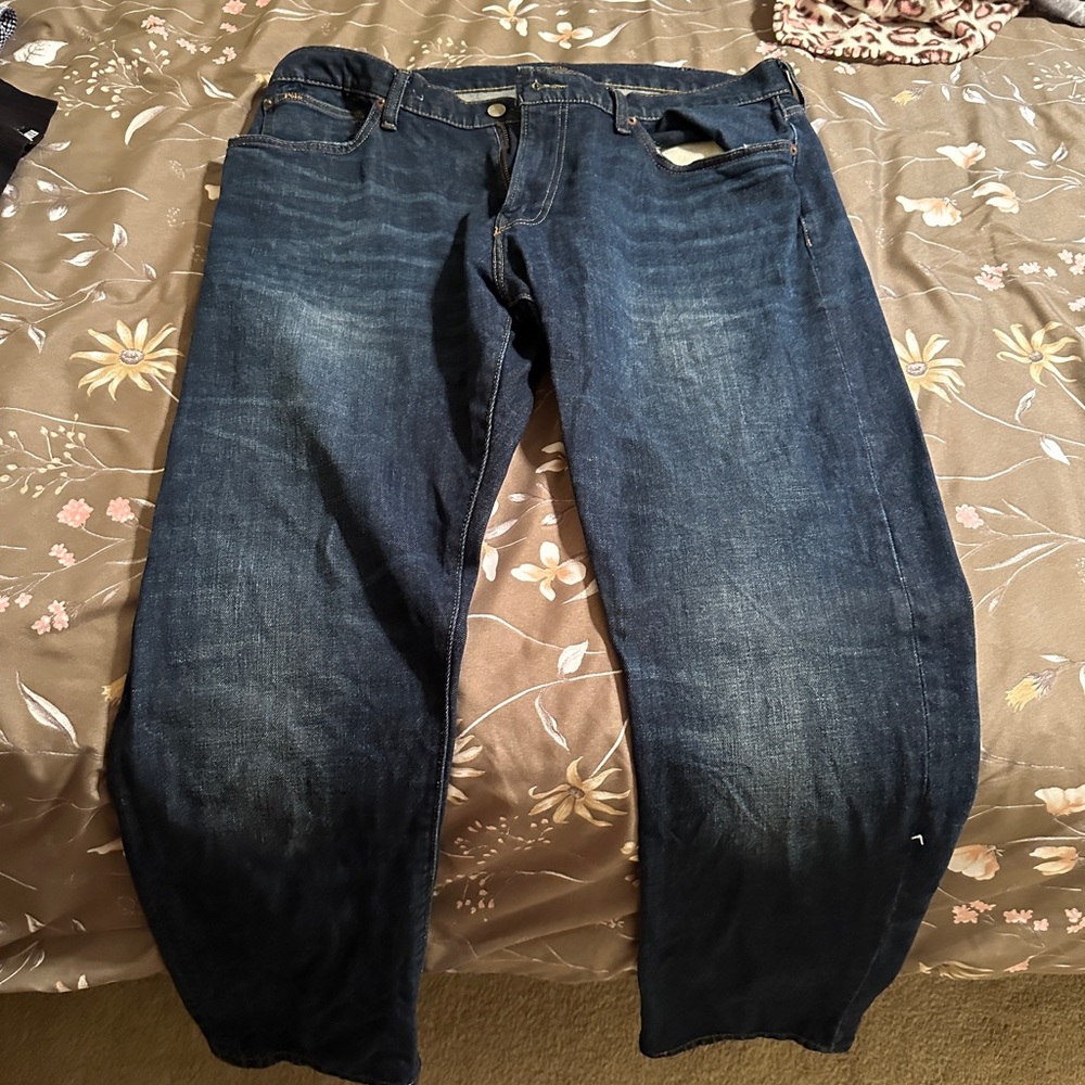 Never worn polo jeans. Come from a non smoking home.